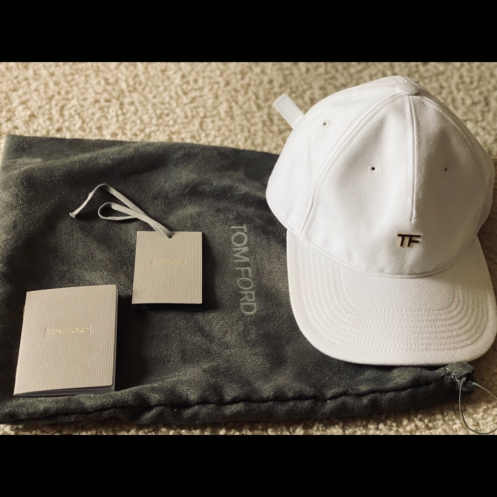 Tom Ford cotton canvas baseball cap
